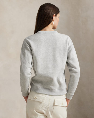 Ralph Lauren Polo Bear Fleece Crewneck | Light Grey