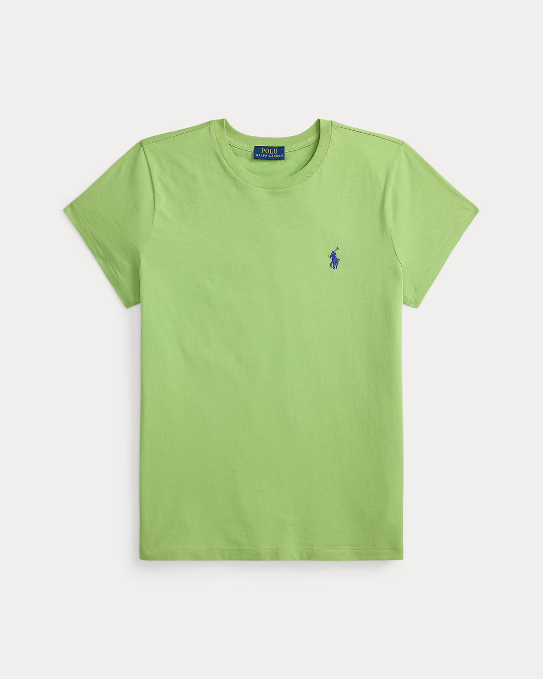 Ralph Lauren Classic Fit Cotton Jersey Women's Crewneck Tee | Parakeet Green