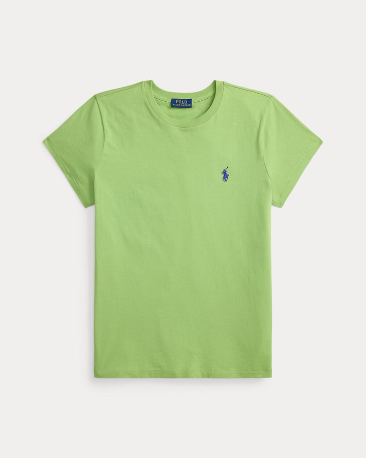 Ralph Lauren Classic Fit Cotton Jersey Women's Crewneck Tee | Parakeet Green