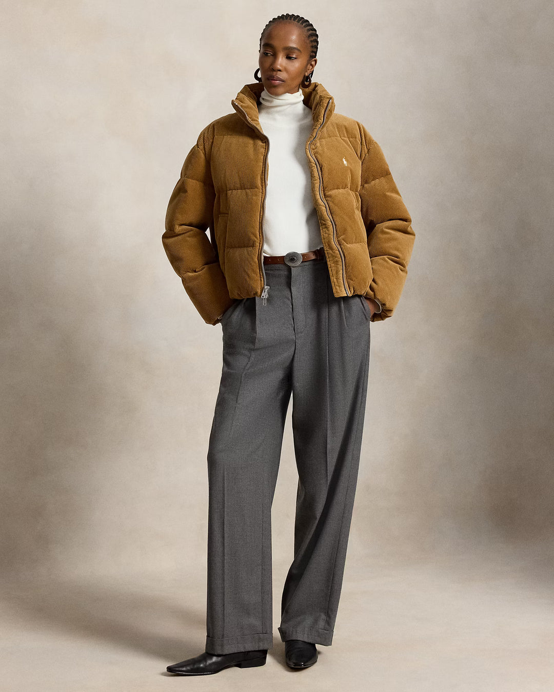 Ralph Lauren Corduroy Down Women&