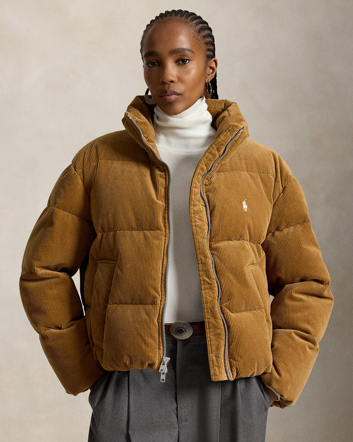 Ralph Lauren Corduroy Down Women&