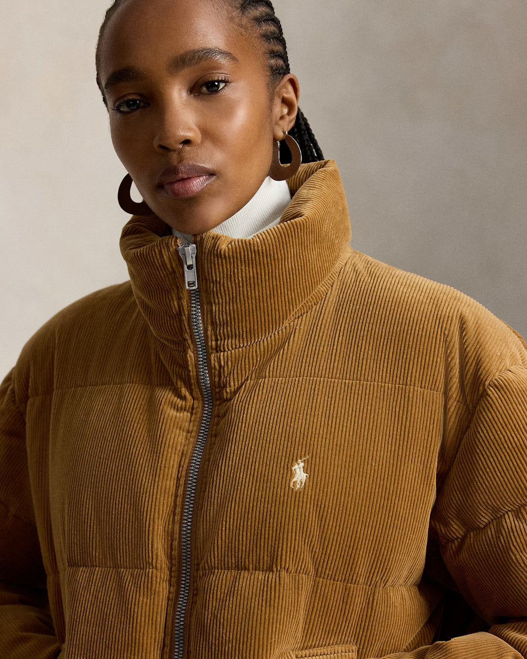 Ralph Lauren Corduroy Down Women&