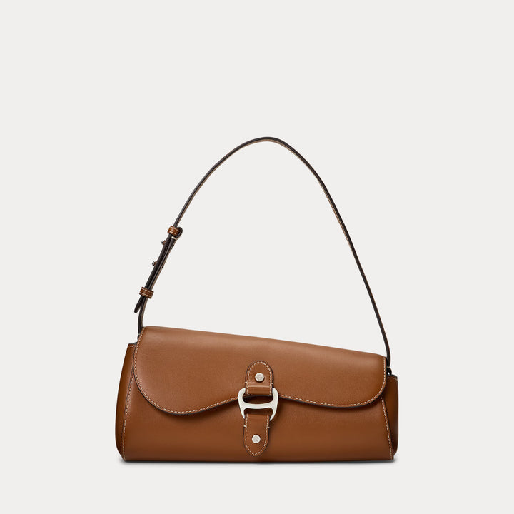 Lauren Ralph Lauren Leather Medium Tasha East-West Bag | Tan