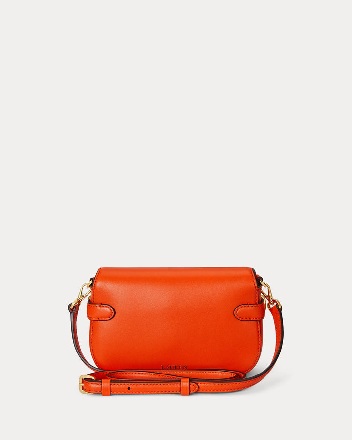 Lauren Ralph Lauren Leather Small Blaike Crossbody Bag | Dusk Orange