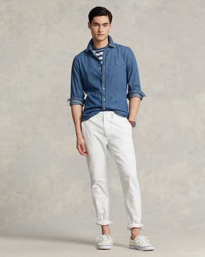 Ralph Lauren Slim Fit Oxford Shirt | Denim