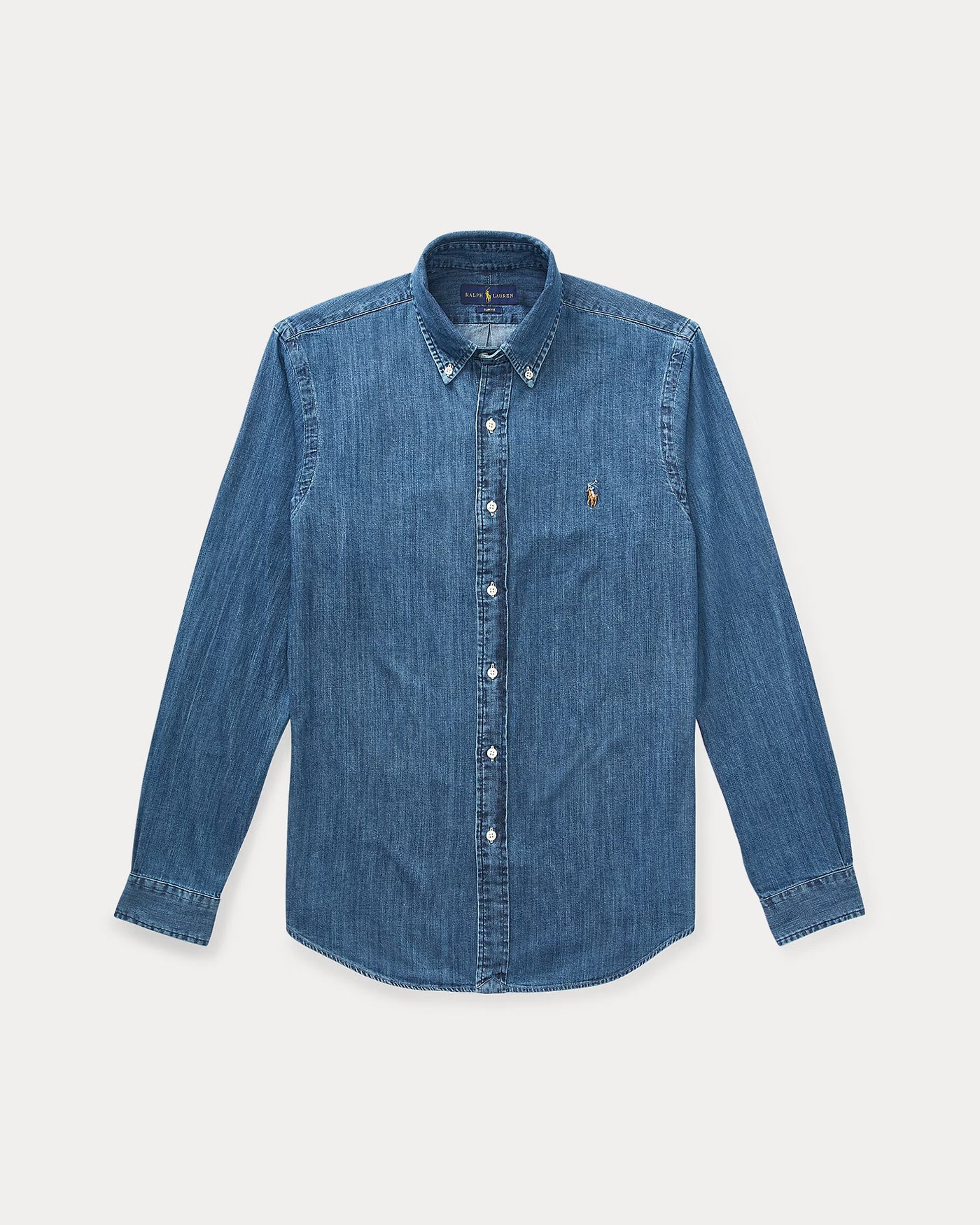 Ralph Lauren Slim Fit Oxford Shirt | Denim