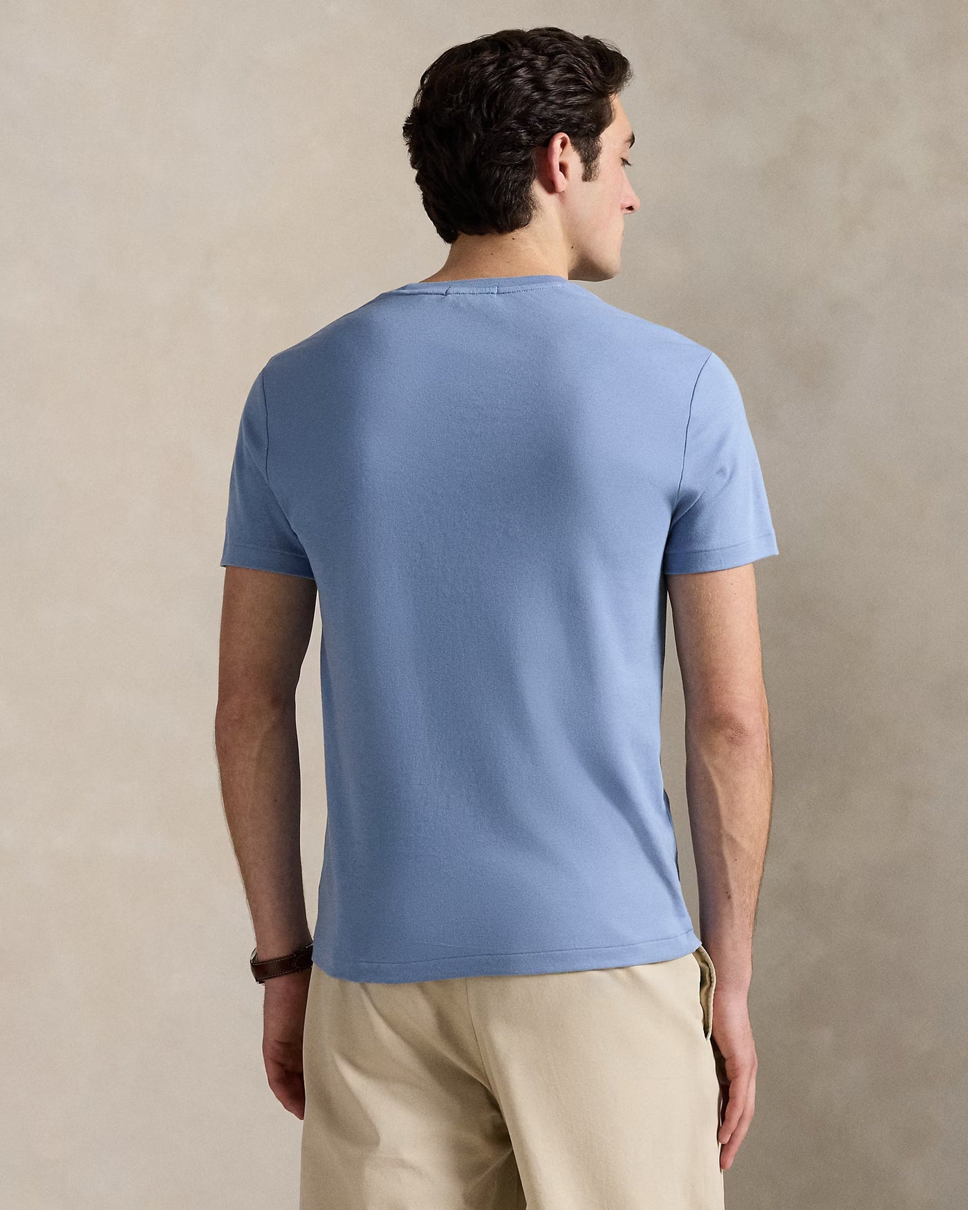 Ralph Lauren Custom Slim Fit Soft Cotton T-Shirt | Channel Blue