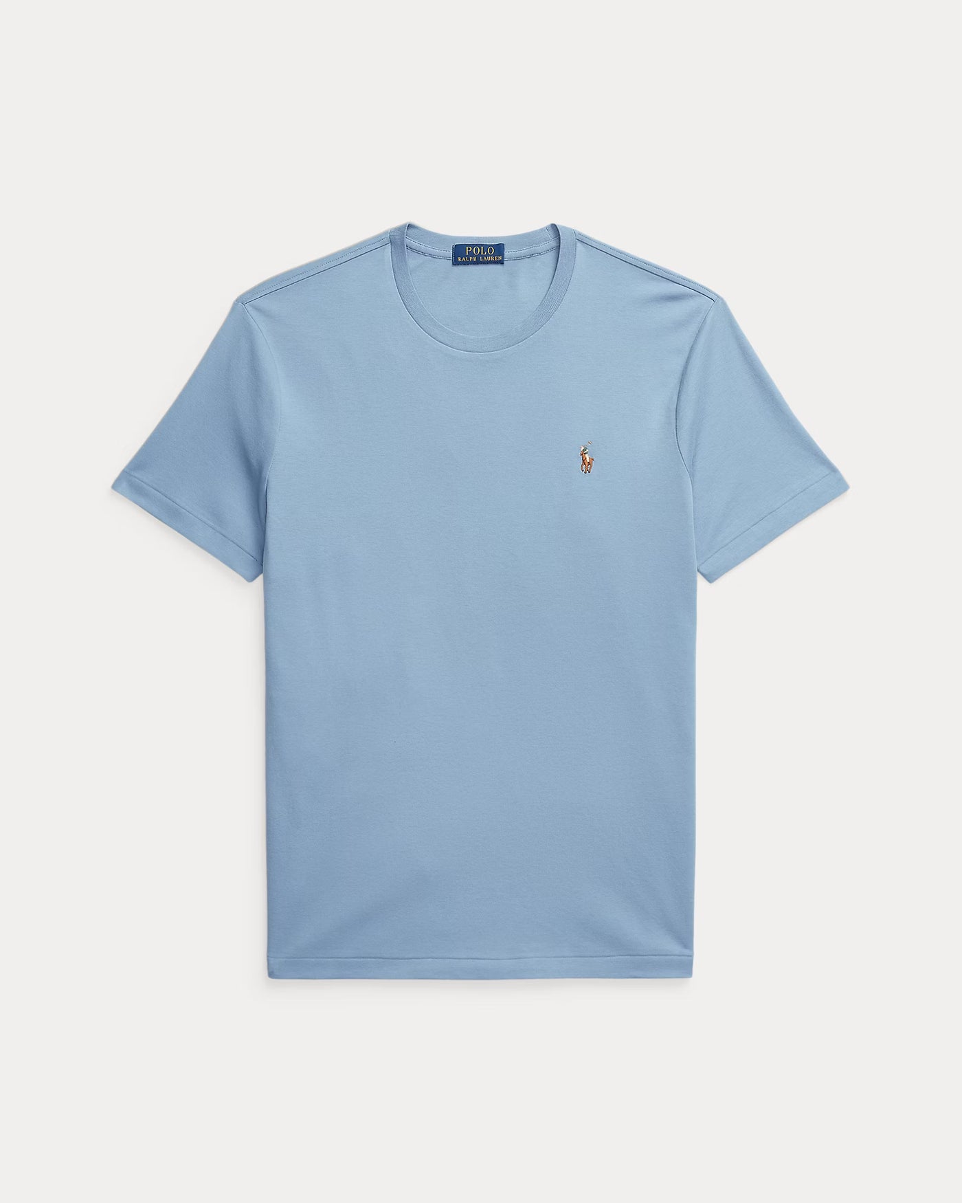 Ralph Lauren Custom Slim Fit Soft Cotton T-Shirt | Channel Blue