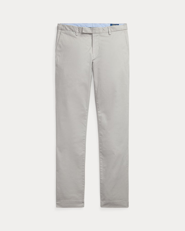 Ralph Lauren Stretch Slim Fit Greenwich Chino Trouser | Grey Fog