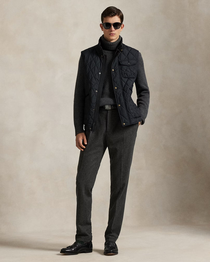 Ralph Lauren The Beaton Quilted Utility Gilet | Black