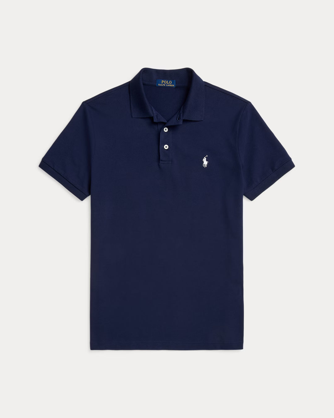 Ralph Lauren Custom Slim Fit Stretch Mesh Polo Shirt | Refined Navy