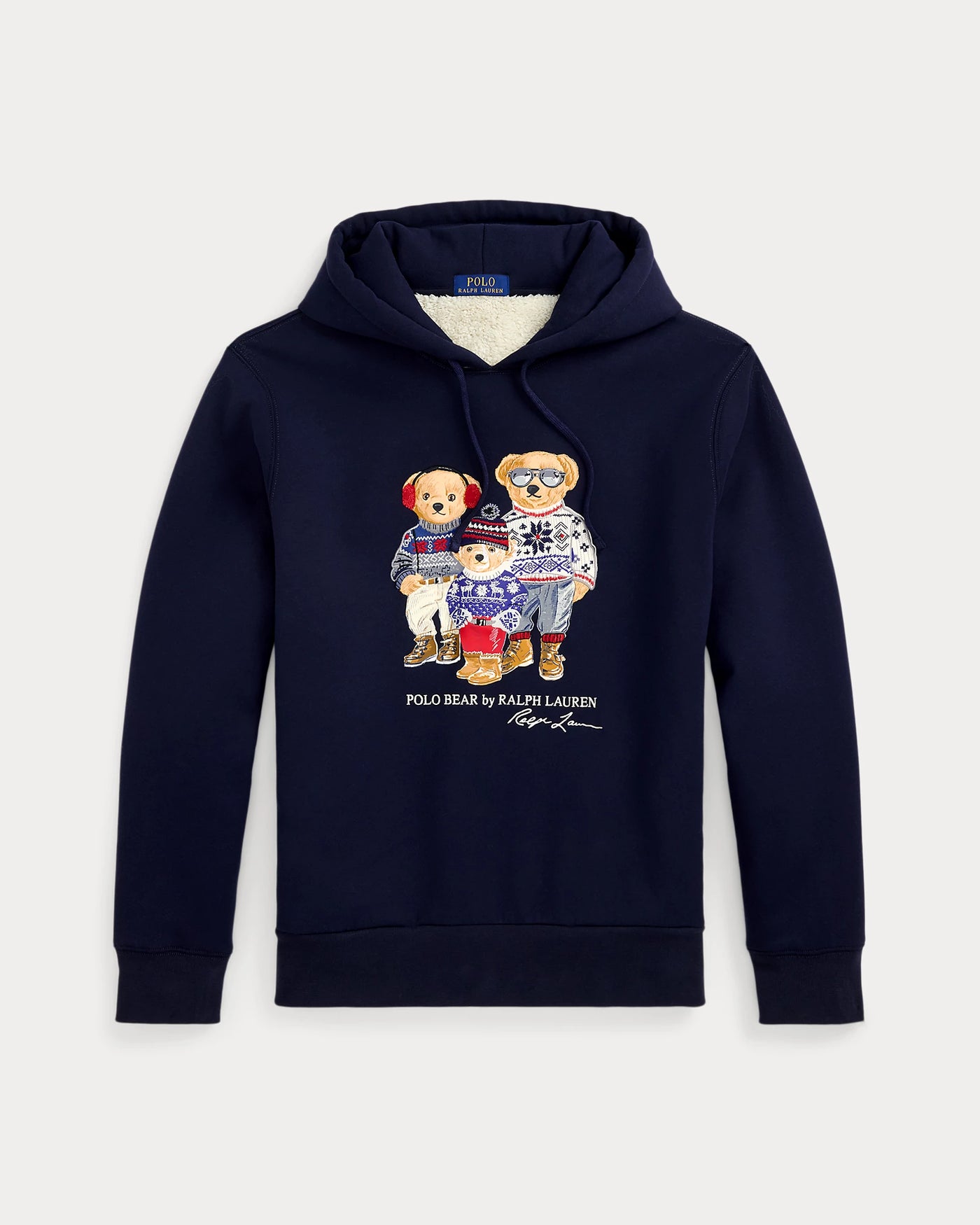 Ralph Lauren Polo Bear Family Φλις Φούτερ | Σκούρο Μπλε