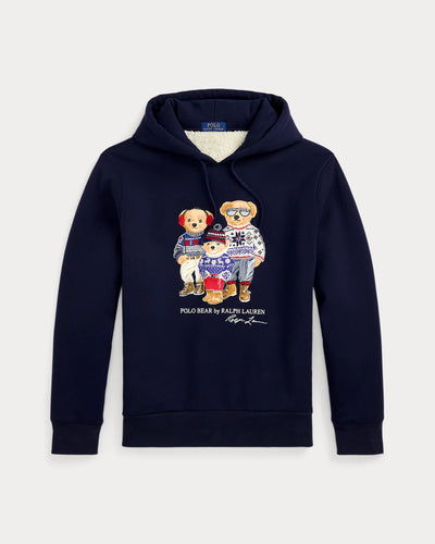 Ralph Lauren Polo Bear Family Φλις Φούτερ | Σκούρο Μπλε