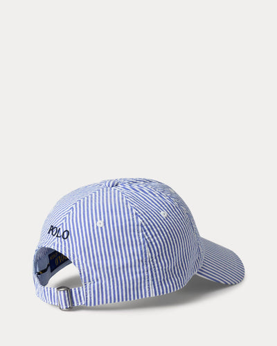 Ralph Lauren Seersucker Ball Cap | Cruise Royal