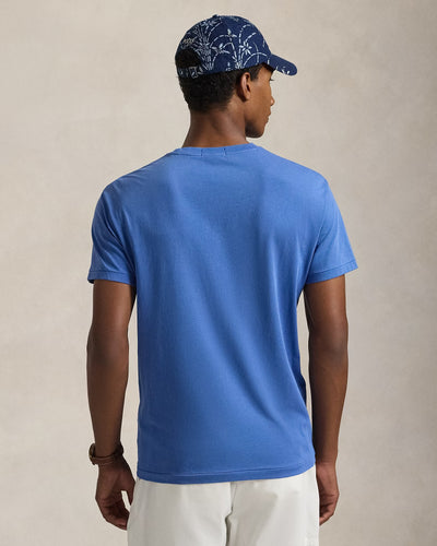 Ralph Lauren Classic Fit T-Shirt με Αρκούδα | Μπλε Iris