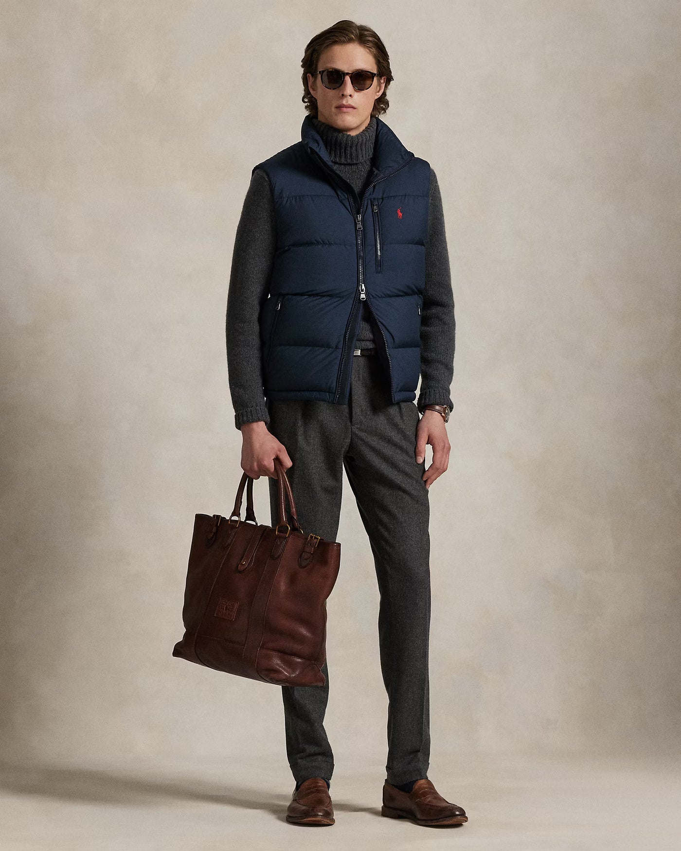 Ralph Lauren The Gorham Down Gilet | Navy