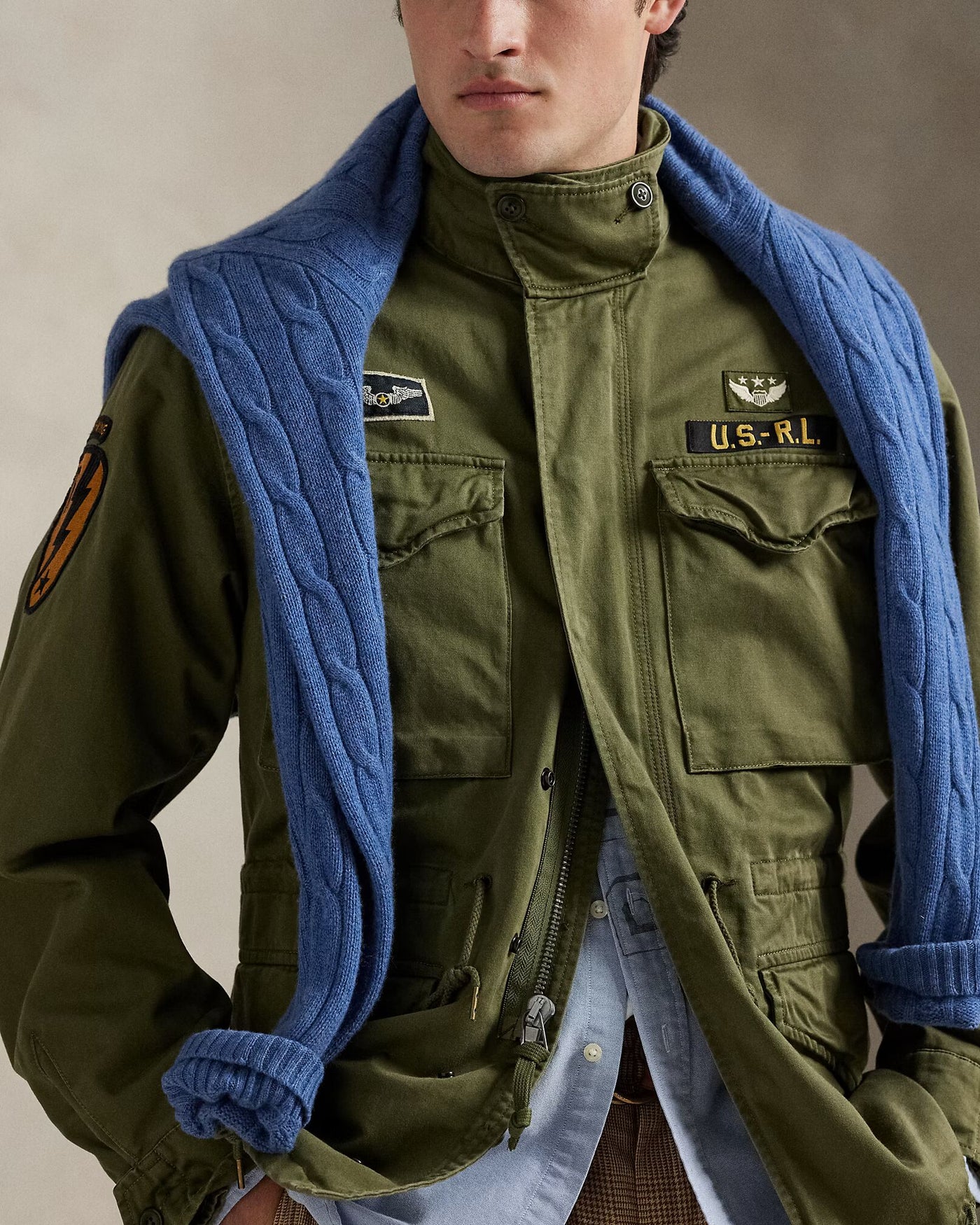 Ralph Lauren The Iconic Field Jacket | Thermal Green