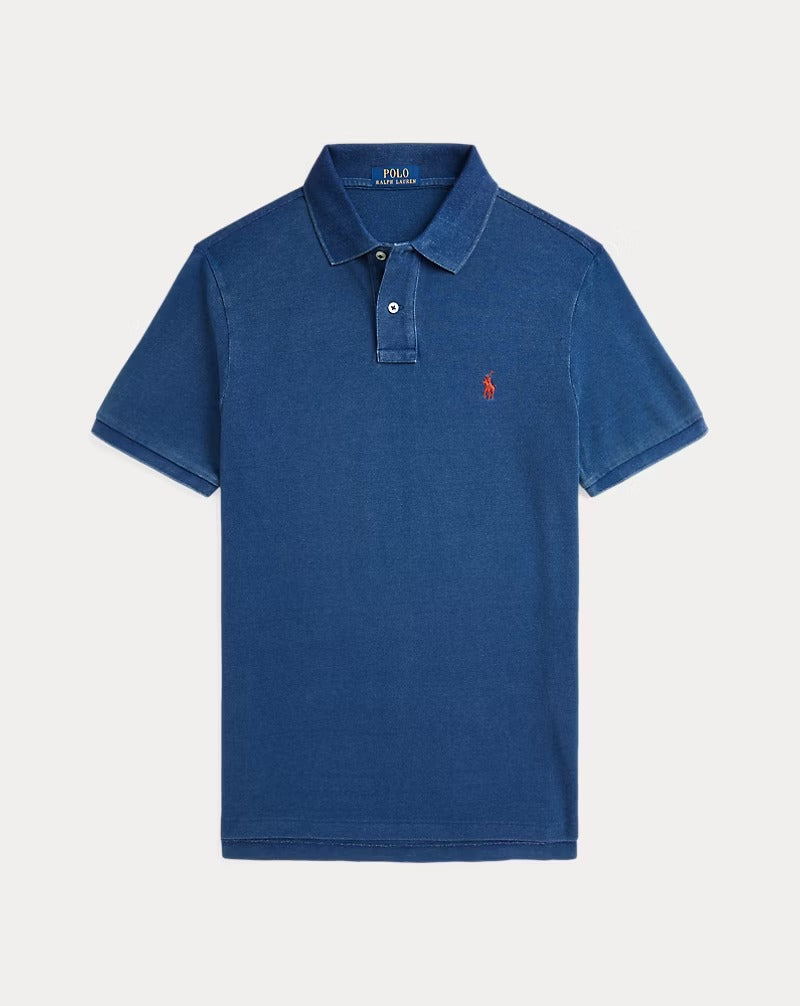 Ralph Lauren Custom Slim Fit Πόλο | Medium Μπλε