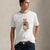 Ralph Lauren Custom Slim Fit Polo Bear Jersey T-Shirt | White