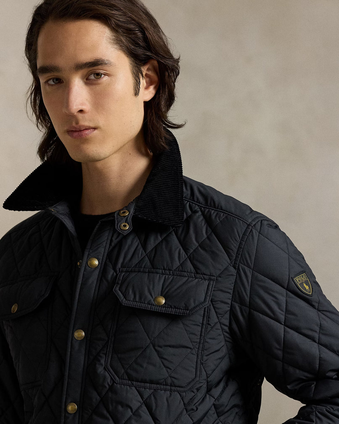 Ralph Lauren The Beaton Quilted Jacket | Black
