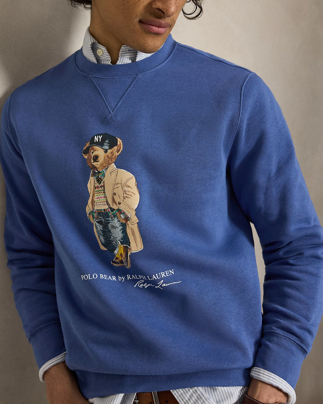 Ralph Lauren Polo Bear Fleece Sweatshirt | Bastille Blue