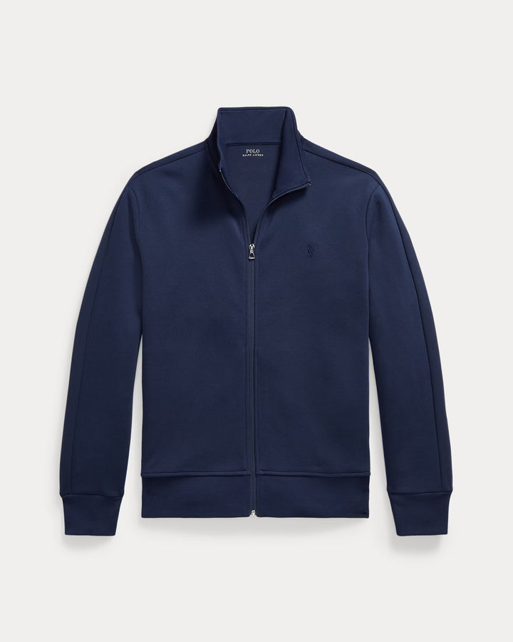 Ralph Lauren Lightweight Double-Knit Track Jacket | Newport Navy