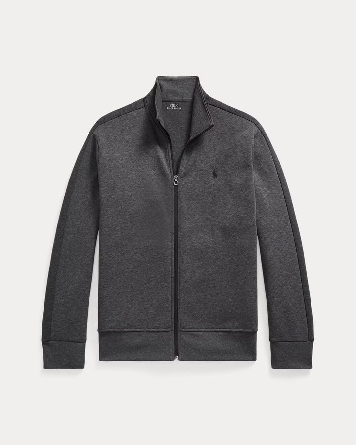 Ralph Lauren Lightweight Double-Knit Track Jacket | Windsor Grey