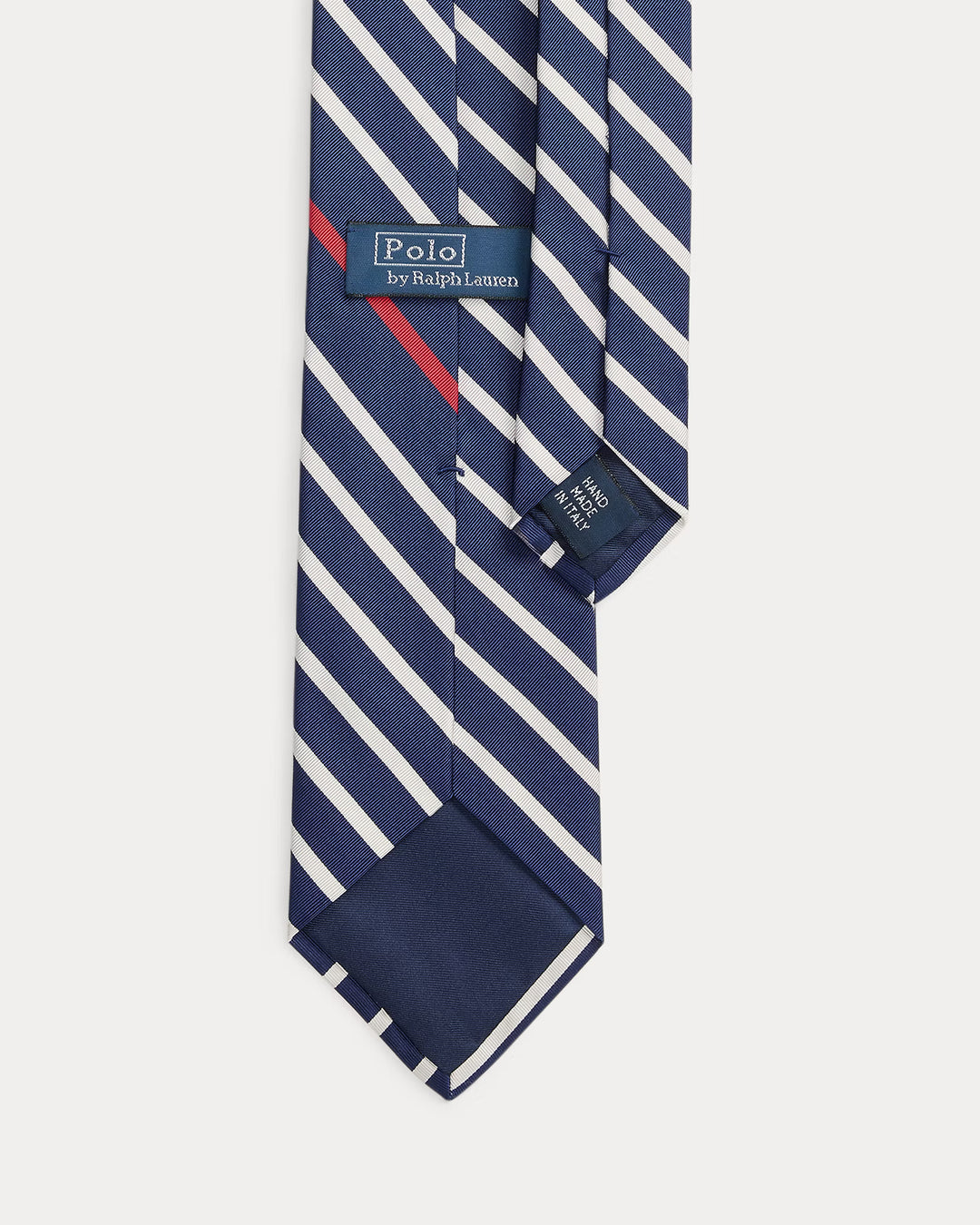Ralph Lauren Mogador Ριγέ μεταξωτή γραβάτα | Ναυτικό/λευκό