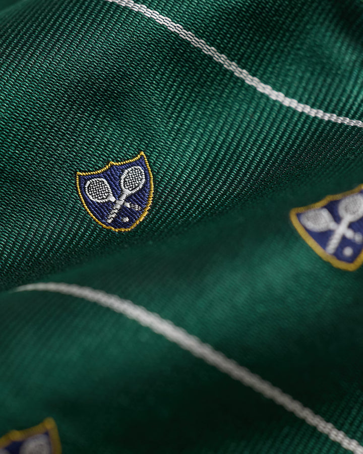 Corbata de seda a rayas de estilo vintage de Ralph Lauren | New Forest