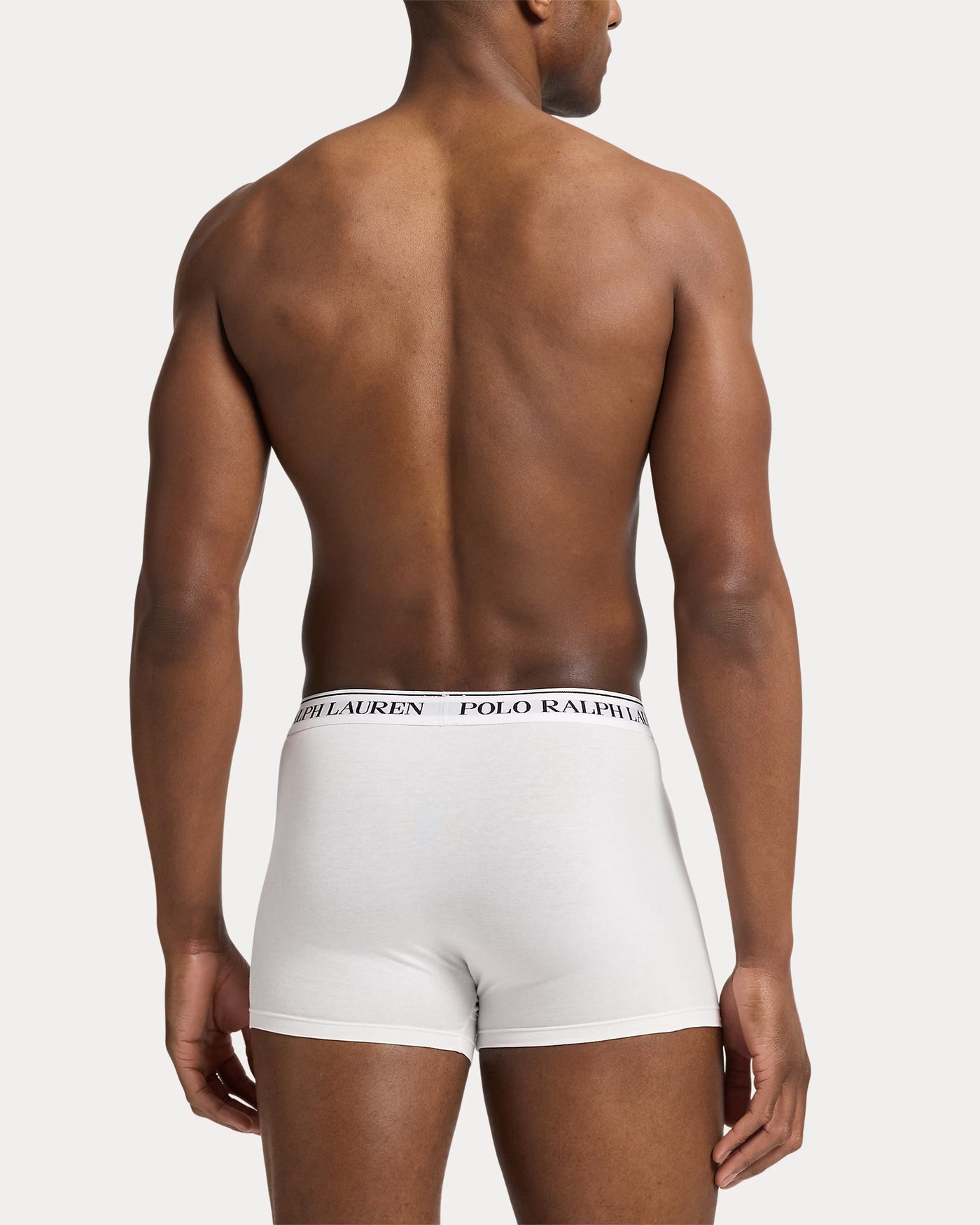 Ralph Lauren Classic Stretch-Cotton Trunk 3-Pack | Black/Dark Grey/White