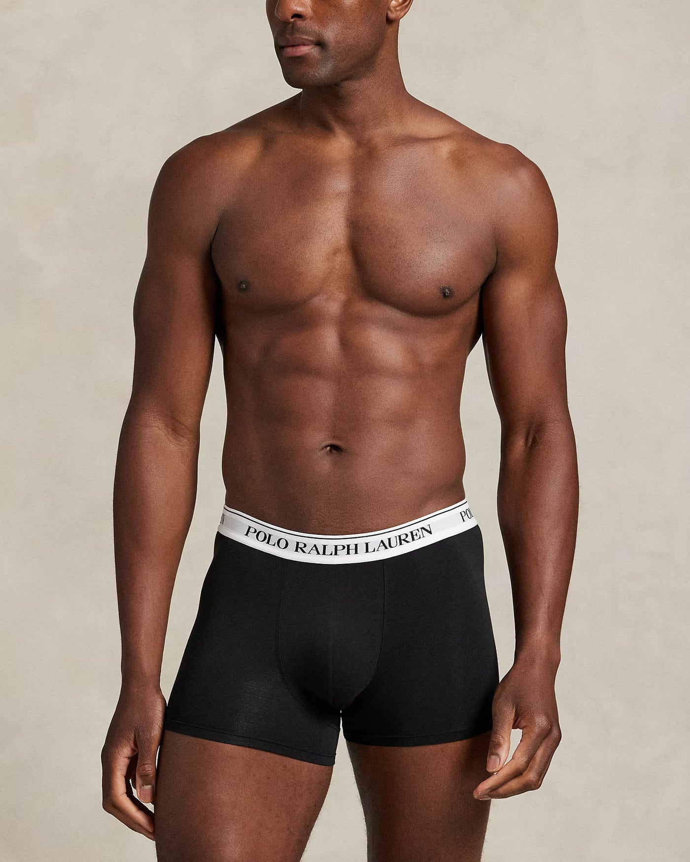 Ralph Lauren Classic Stretch-Cotton Trunk 3-Pack | Red/Cobalt/Black