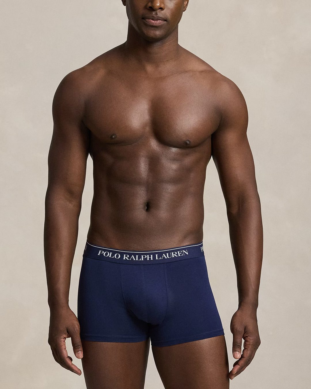 Ralph Lauren Classic Stretch-Cotton Trunk 3-Pack | Navy/Green/Bear