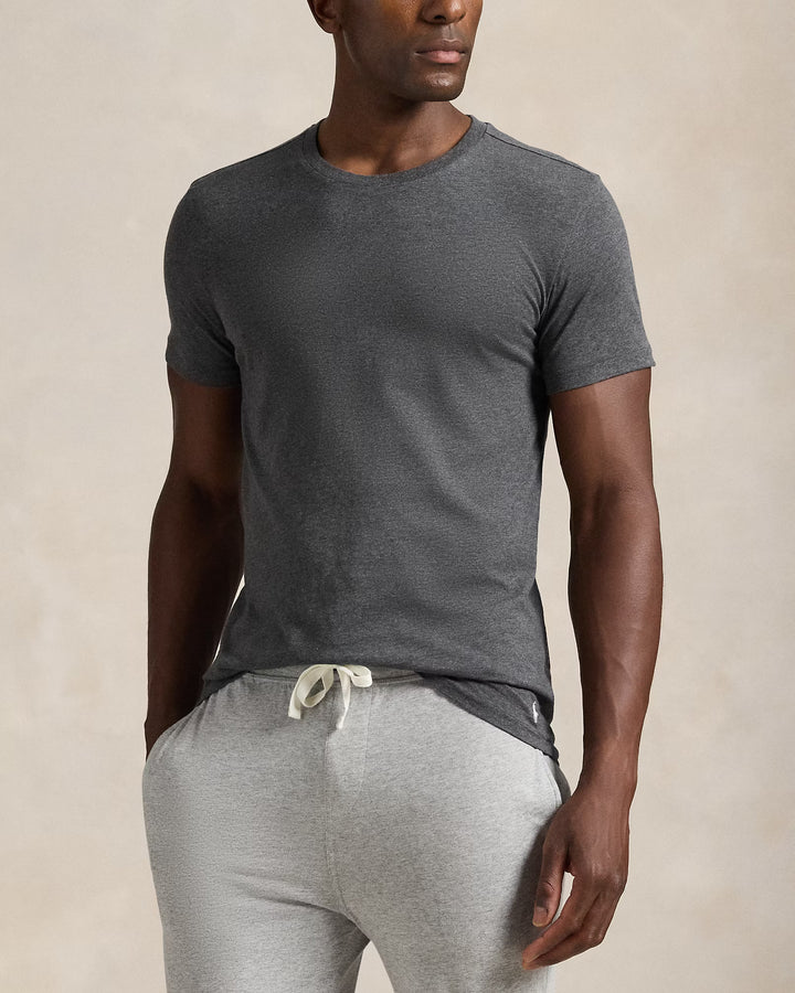 Ralph Lauren 3er-Pack Rundhals-T-Shirts Slim-Fit | Navy/Weiß/Anthrazit