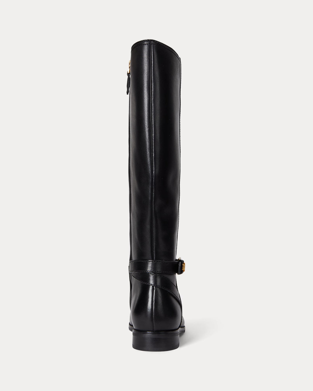 Lauren Ralph Lauren Brooke II Burnished Leather Tall Boot | Black
