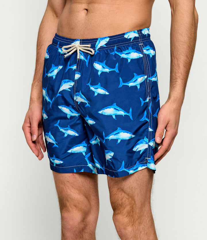 Costume da bagno MC2 Saint Barth Comfort Light Shark | Blu navy