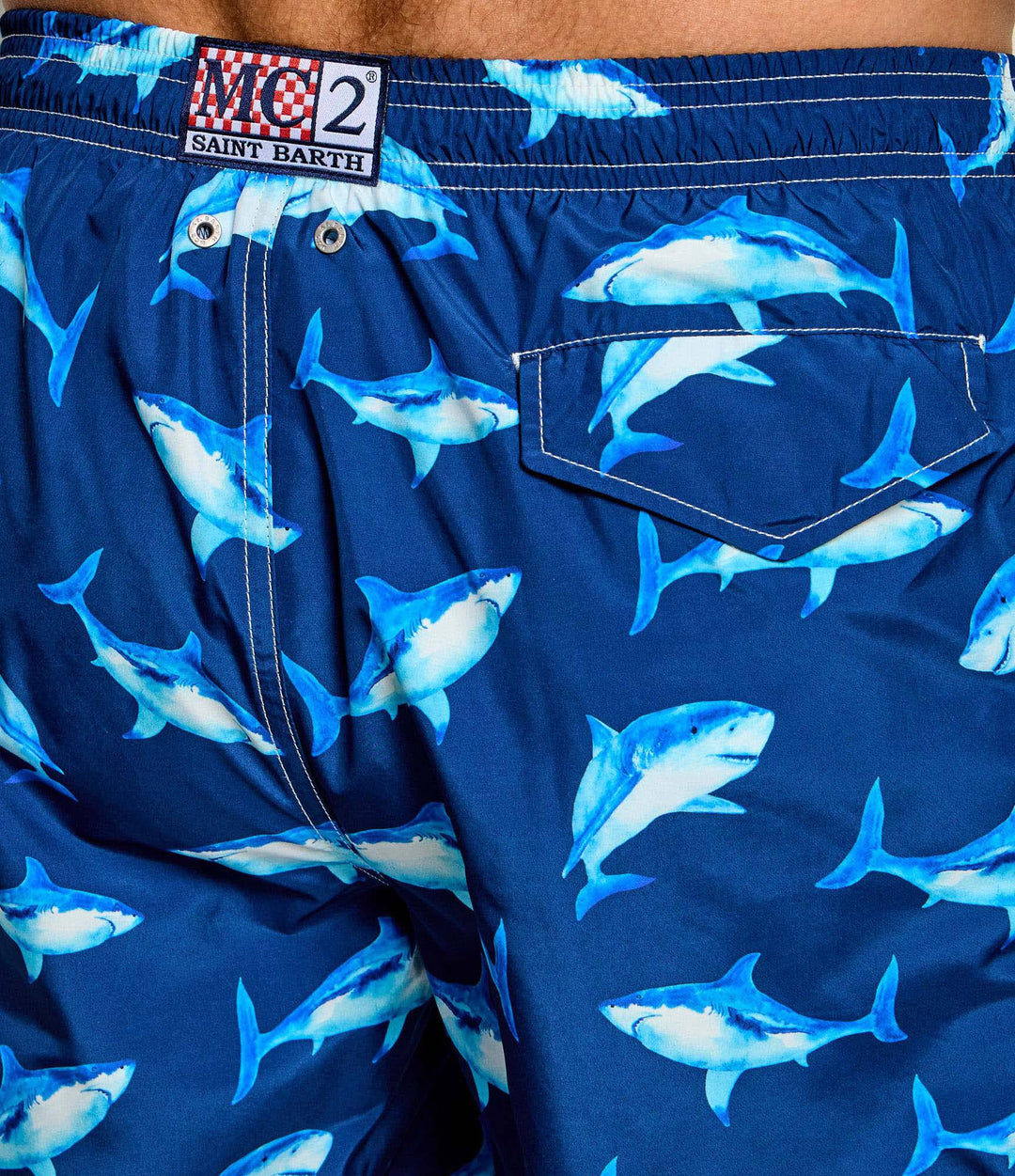 Costume da bagno MC2 Saint Barth Comfort Light Shark | Blu navy