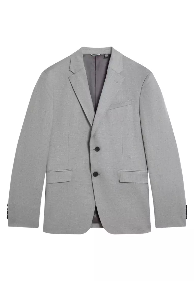 Ted Baker Saisonj Slim Fit Wool Blend Suit With Stretch | Light Grey