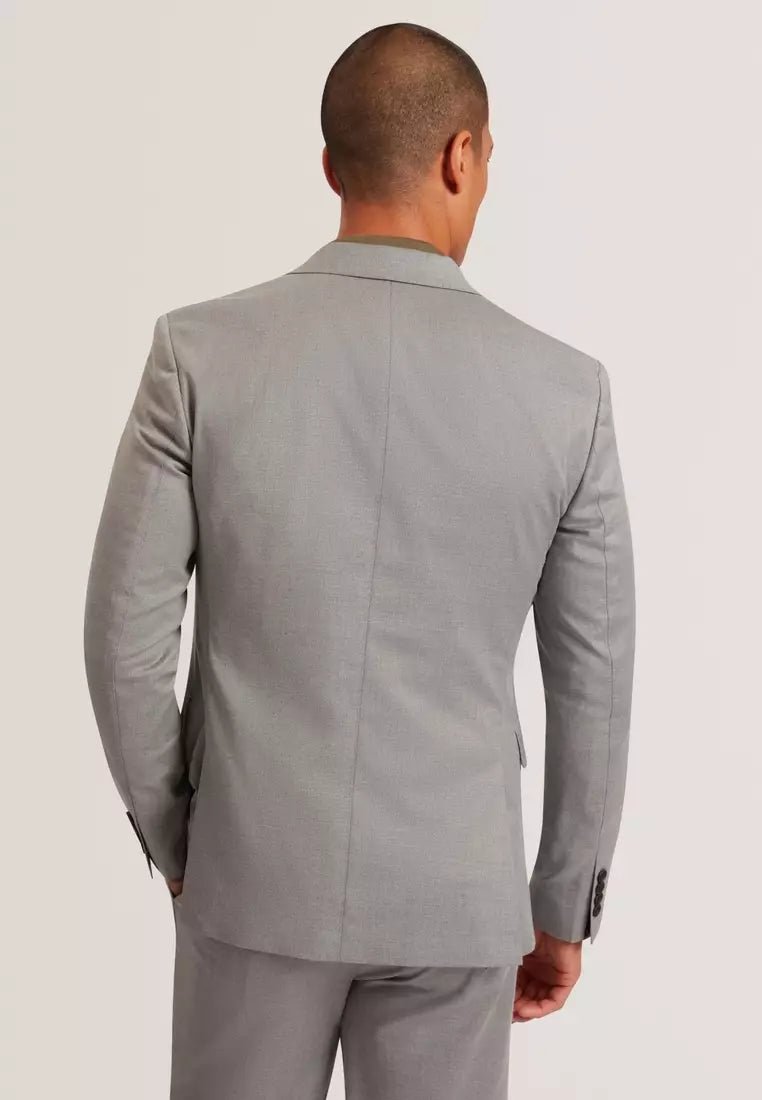 Ted Baker Saisonj Slim Fit Wool Blend Suit With Stretch | Light Grey