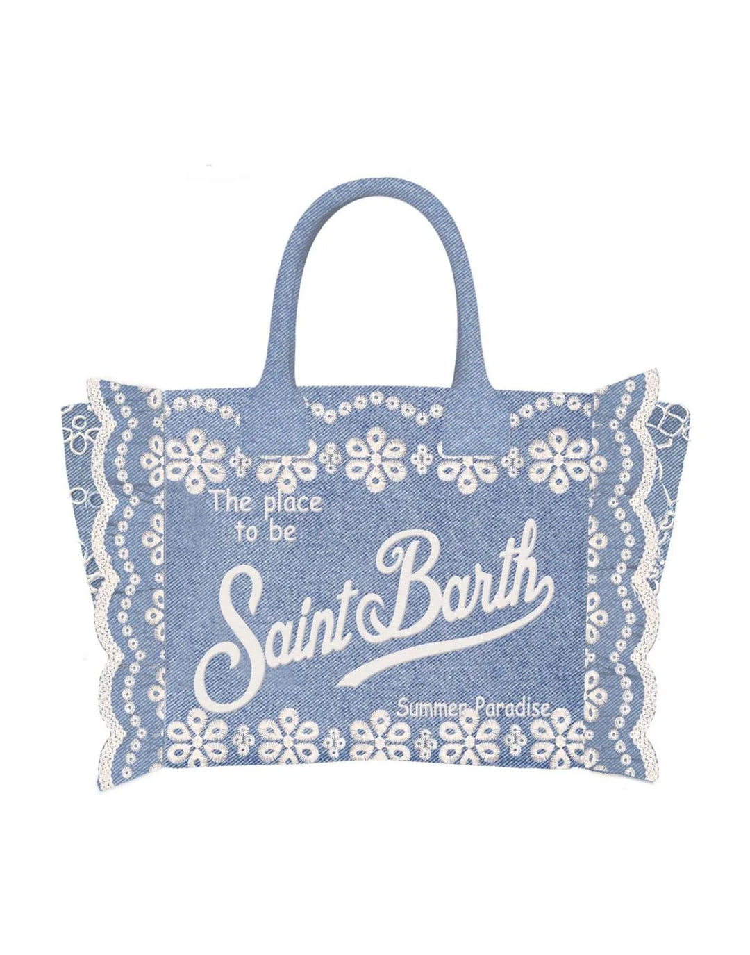 Sac à main MC2 Saint Barth Colette Volant | Fleurs de Sangalo
