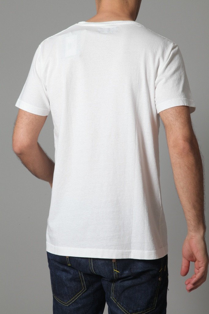 HTC T-Shirt „Black Sun“ mit kurzen Ärmeln: WEISS – Lifestyle-Ansicht