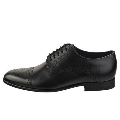 Ted Baker Brogue Υποδήματα με Λεπτομέρειες | Μαύρο