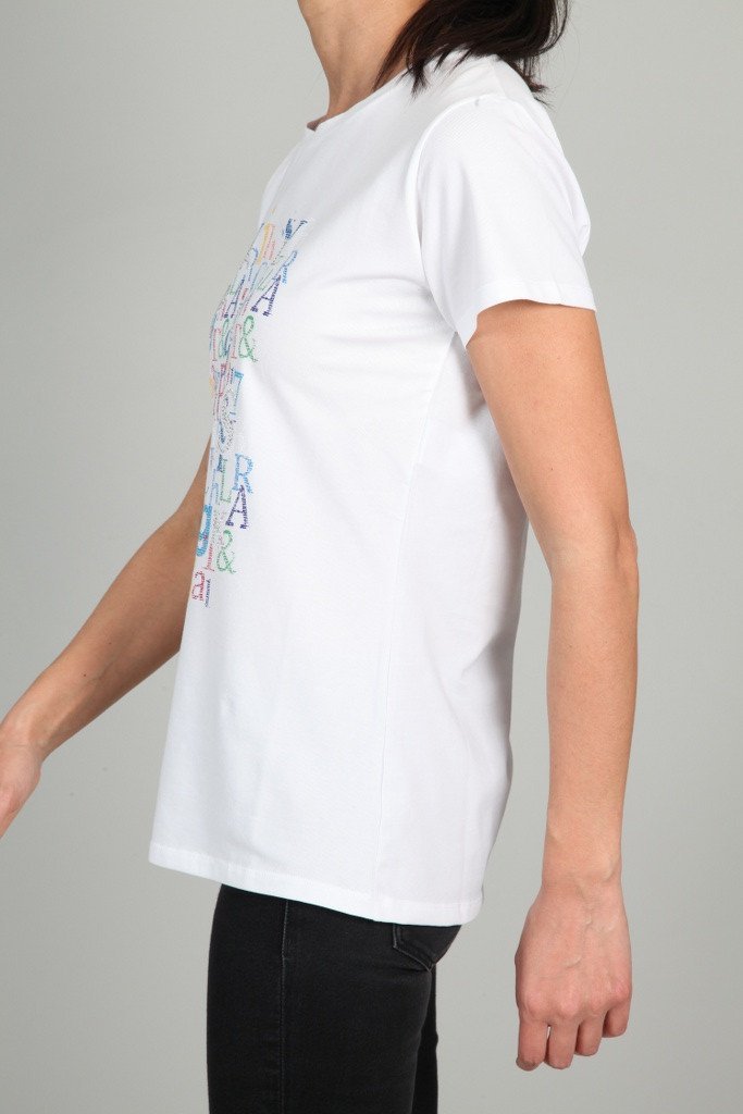 Paul &amp; Shark T-Shirt: WEISS – Lifestyle-Ansicht