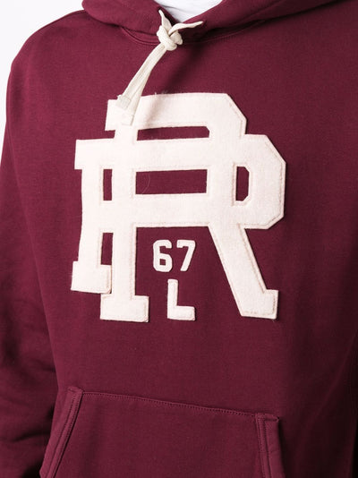 Ralph Lauren Hoodie Logo Fleece | Μπορντώ