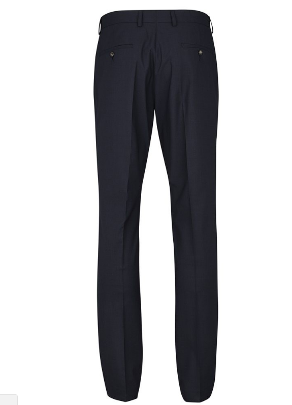 Lindbergh Trousers Small Checked in BLUE – lifestyle view