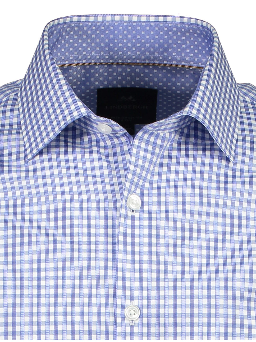 Lindbergh Shirt Classic in Blue – back view