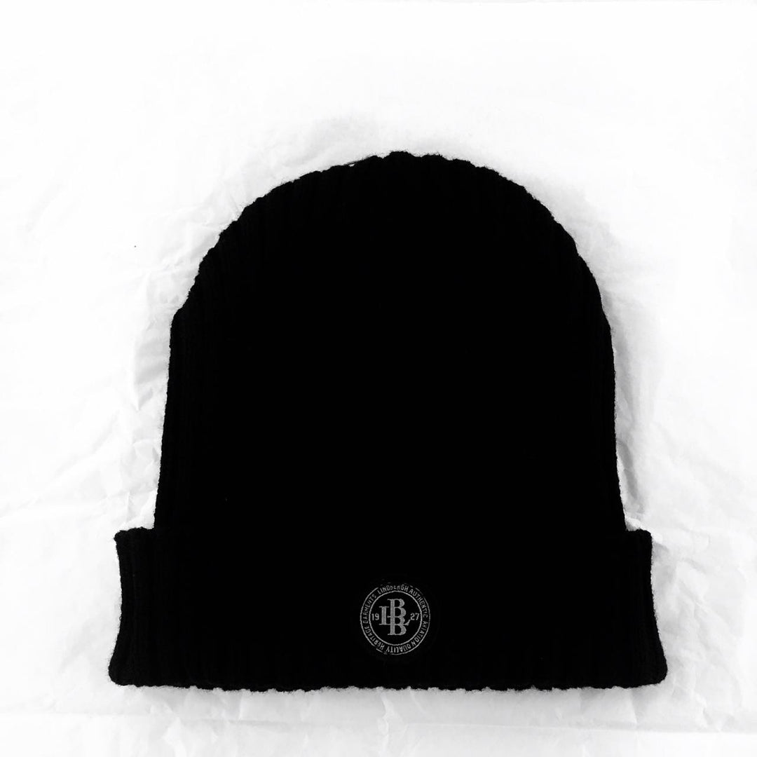Lindbergh Hat Beanie in Black – product view