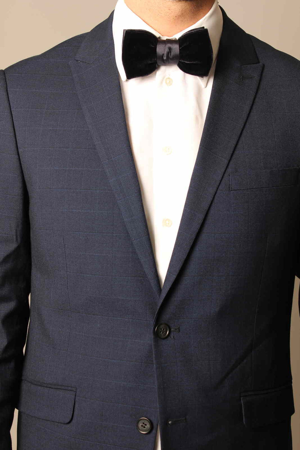 Lanvin Bow Tie in Dark Blue – lifestyle view