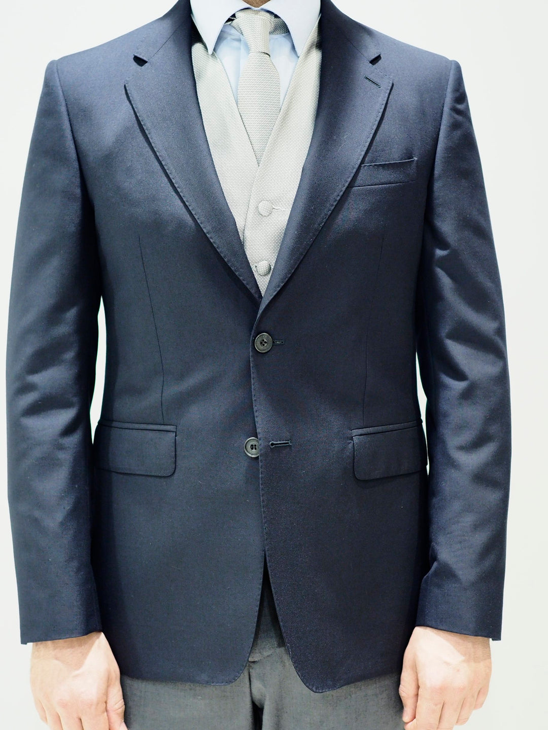 Cerruti 1881 Waistcoat in Silver – product view