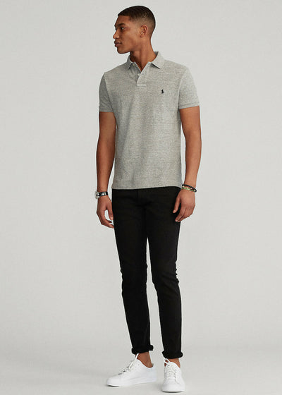 Ralph Lauren Custom Slim Fit Πόλο | Γκρι