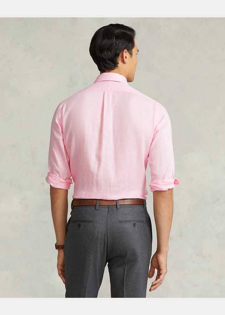 Πουκάμισο Ralph Lauren Custom Γραμμή από λινό: Carmel Pink – εναλλακτική όψη